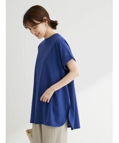 Green Parks 汗じみ防止Ｗカフスフレンチチュニック