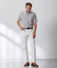 J.PRESS MEN 【J.PRESS PLUS】カノコインレイストライプパッチポケット シャツ/B.D.