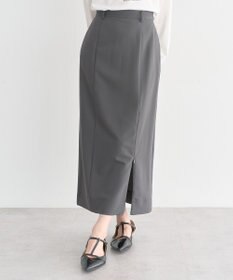 earth music&ecology ジップスリットＩラインスカート