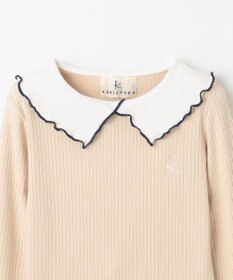 組曲 KIDS 【110-140cm】リブ襟 トップス