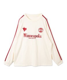 WEGO 【ユニセックス着用ITEM】ラインゲームロゴT（LS）