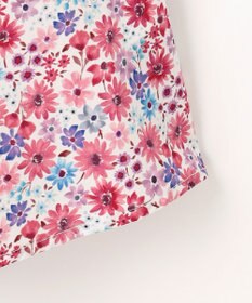 組曲 KIDS 【150-160㎝】サマーフラワー ワンピース