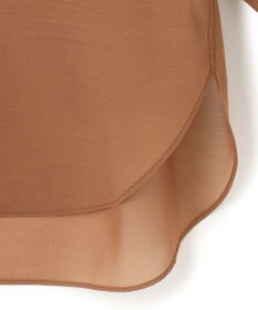 23区 S ウールシアーボイル バンドカラー シャツ