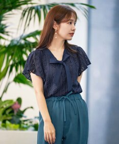 Tiaclasse L 【洗える】ドロストテーパードパンツ