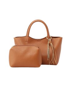 earth music&ecology 【軽量】チャーム付きミニトートバッグ