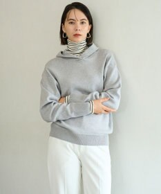 UNFILO コットンカシミヤニット フーディ