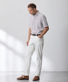 J.PRESS MEN 【J.PRESS PLUS】カノコインレイストライプパッチポケット シャツ/B.D.