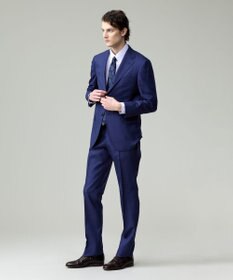 J.PRESS MEN 【WEB・一部店舗限定】ブルーシェードストライプ スーツ