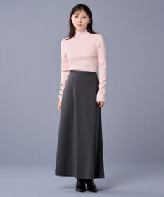 uncrave マット サテン フレアスカート（uncrave STANDARD）