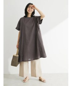 Green Parks Ｉ　ピグメント５分袖チュニック