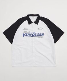 WEGO 【ユニセックス着用ITEM】ラグラングラフィックシャツ（SS）