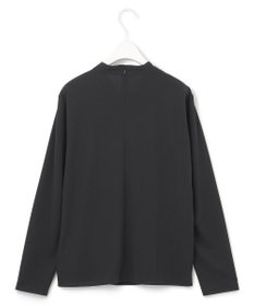 ICB 【洗える】ジョーゼットジャージー ボウタイ風プルオーバー