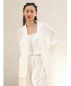 Green Parks ■ＥＳＣＡＲ　２ｗａｙ　ｗーｚｉｐ　ニットキャミ