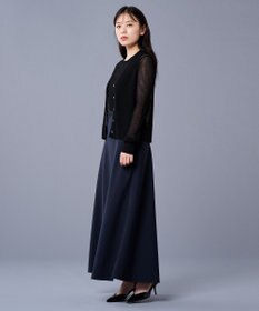 uncrave マット サテン フレアスカート（uncrave STANDARD）