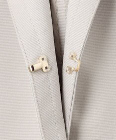 自由区 S 【洗える】グログランパフスリーブ ジャケット