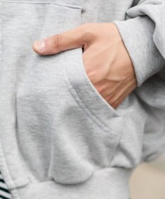 WEGO 【ユニセックス着用ITEM/MLサイズ展開】バルーンBIGダブルZIPパーカー