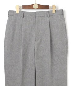 J.PRESS MEN 【J.PRESS ORIGINALS】Magic Cuba Wool Cotton Hopsack Spindle Piped stem１tuck / Made in Japan