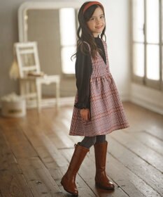 組曲 KIDS 【150-160cm】シャーリング Tシャツ