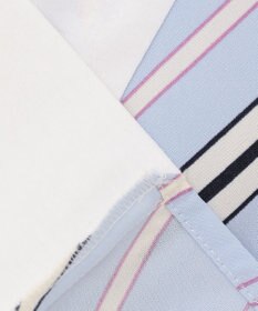 自由区 L 【WEB限定】ランダムストライプ セットアップワンピース