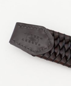 JOSEPH ABBOUD  【イタリア素材・ストレッチ・日本製】 ストレッチレザー ベルト