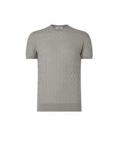 DAKS John Smedley for DAKS ハウスチェックTシャツ