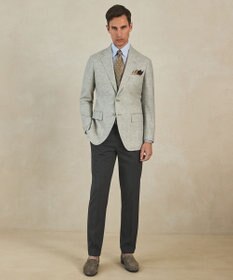 GOTAIRIKU 春夏向け【形態安定】SUMMERPREMIUMPLEATS_ボタンダウンカラー 長袖ドレスシャツ(25/26年モデル)