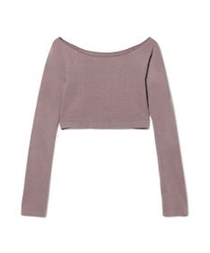 Chacott ラウンドネック・ショートトップ (サーモギア(R)糸使用）