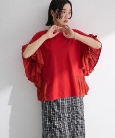 Green Parks 袖フレアドッキングカットプルオーバー