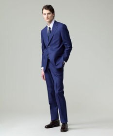 J.PRESS MEN 【WEB・一部店舗限定】ブルーシェードストライプ スーツ