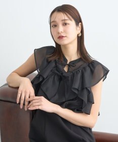 earth music&ecology SET2点フリルボレロ＋ナローワンピース