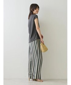 AMERICAN HOLIC 接触冷感フレンチスリーブカットプルオーバー