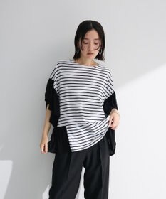 Green Parks 袖フレアドッキングカットプルオーバー