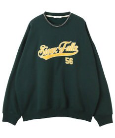 WEGO 【２点SET】アクセ付きグラフィックプルオーバー