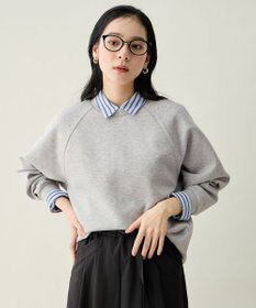 ANY L ダンボールバックリブプルオーバー