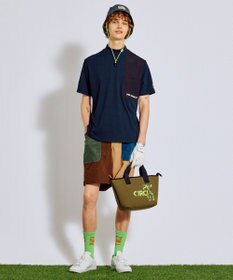 PW CIRCULUS 【MEN】WAVYロゴソックス ゴルフ