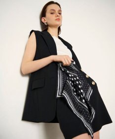 GRACE CONTINENTAL シルクドットスカーフ