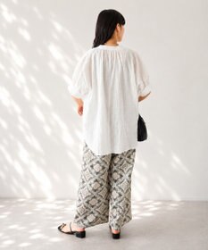 CRAFT STANDARD BOUTIQUE ナチュラルワッシャーブラウス【WEB限定カラー有り】