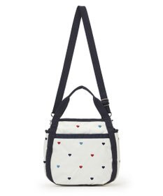 LeSportsac SMALL JENNI/トリコロールハートエンブロイダリー