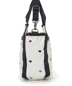 LeSportsac SMALL JENNI/トリコロールハートエンブロイダリー