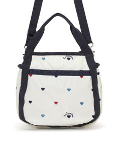 LeSportsac SMALL JENNI/トリコロールハートエンブロイダリー