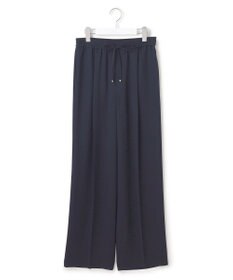 23区 【接触冷感/UVカット/吸水速乾】ストレッチジョーゼット ワイド パンツ