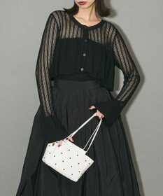 Green Parks ２ＷＡＹ　ラッフル切替ニットトップス