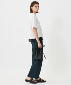 ICB 【UVケア・洗える】BackSatinAmunzen シフォンコンビブラウス