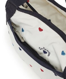 LeSportsac SMALL JENNI/トリコロールハートエンブロイダリー