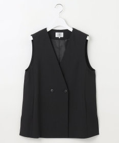 J.PRESS LADIES 【洗える・吸水速乾・接触冷感・セットアップ対応】Light ジョーゼット ジレ