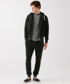 JOSEPH ABBOUD MOUNTAIN 【SPACE】OGリネンボーダー Tシャツ