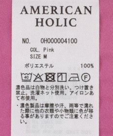 AMERICAN HOLIC ペプラムノースリーブブラウス【WEB限定カラー有り】