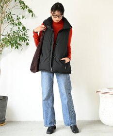 KWD 【日本製/高品質ダウン】STAND COLLAR DOWN VEST ダウンベスト