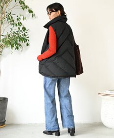 KWD 【日本製/高品質ダウン】STAND COLLAR DOWN VEST ダウンベスト