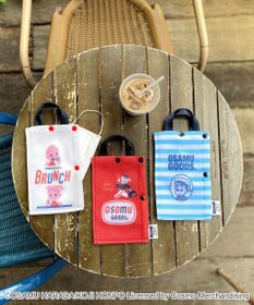 ROOTOTE 8214【OSAMU GOODS(R)コラボトート】/ IP.マスクケース.OSAMU(オサム)-B